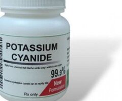 Cianuro de potasio, nembutal, pentobarbital (pastillas, polvo y líquido) a la venta.